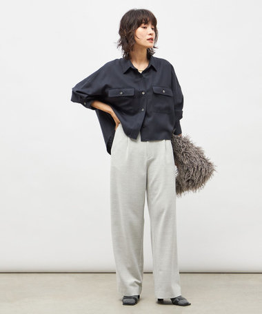 【新品】 NOLLEY'S sophi ウォッシャブルギャバジンワイドパンツ ワイドパンツ|パンツ|NOLLEY'S sophi(ノーリーズソフィー