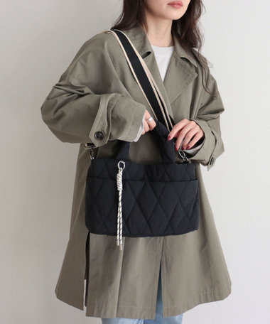 キルティング3ROOMトートバッグ