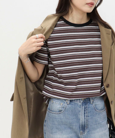 汗ジミ軽減天竺BasicTシャツ