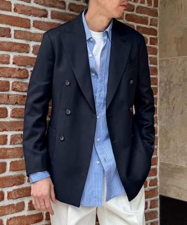 《ビジカジ対応》MARTIN ホップサックダブルJK 26SS