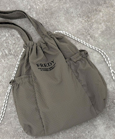 撥水サッカーサイドポケットトートバッグ