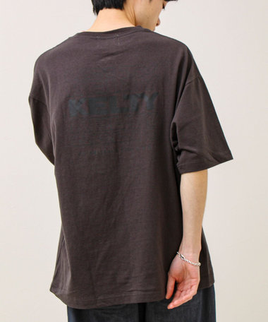 【KELTY×GLOSTER】別注 バックタイポロゴT