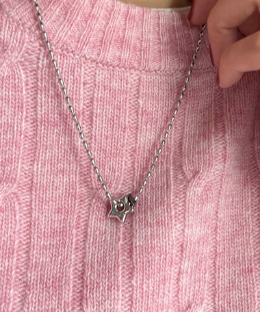 スタートップライスチェーンネックレス