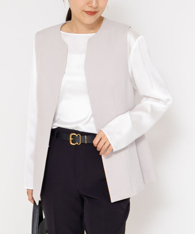 《セットアップ対応》ウォッシャブルサージストレッチジレ