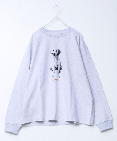 【新デザイン】【DOG&CAT】NEW犬猫ロンT