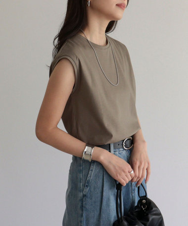 シルケットスムースフレンチTシャツ