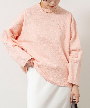 【IRONING/アイロニング】bubble cottonプルオーバー