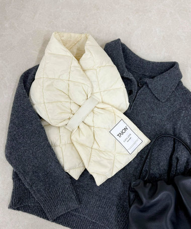 【TAION/タイオン】CITYダウンスカーフ