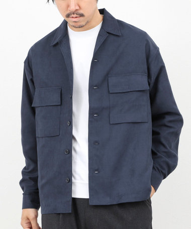 ポリスエード シャツブルゾン 25AW
