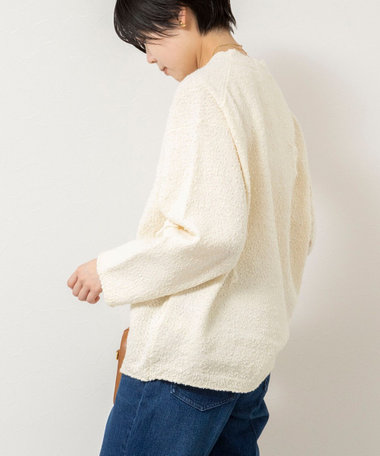 【IRONING/アイロニング】bubble cottonプルオーバー