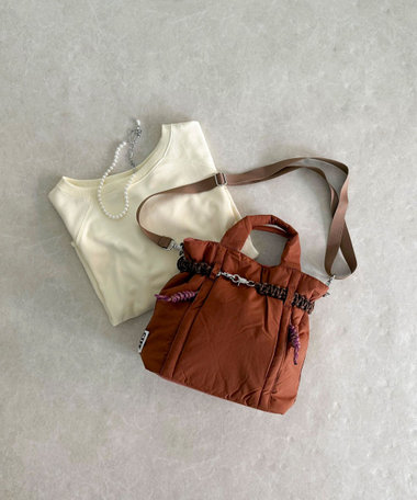 【CONTROL FREAK/コントロールフリーク】ナイロンコードベルトトートバッグ