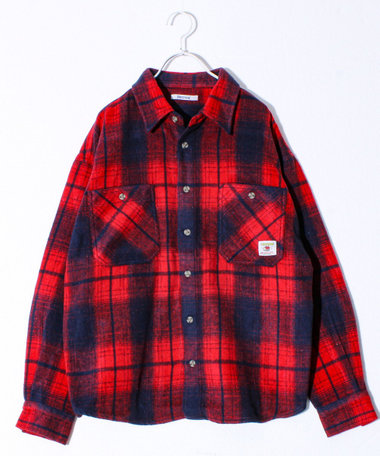 【FREDYMAC/フレディマック】オンブレネルシャツ