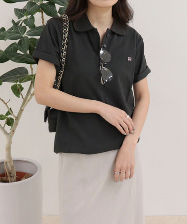 FR刺しゅうCOTTONポロシャツ