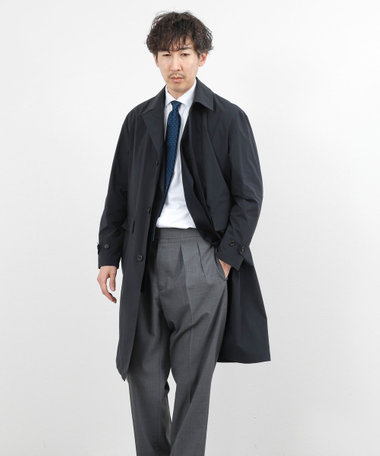 《ビジカジ対応》【ダントツ撥水】ステンカラーコート 26SS