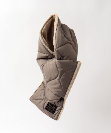【TAION / タイオン】MILITARY R/S DOWN SCARF 17