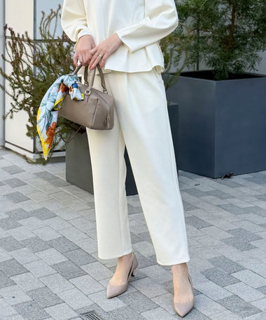 《セットアップ対応》サンディカットジョーゼットパンツ