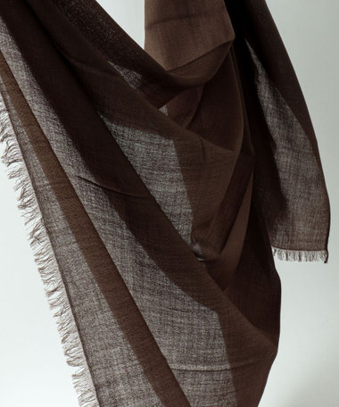 梳毛ウールマフラー100