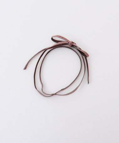 【JENNIFER OUELLETTE/ジェニファーオレット】ベロアｘグログランアレンジカチューシャ