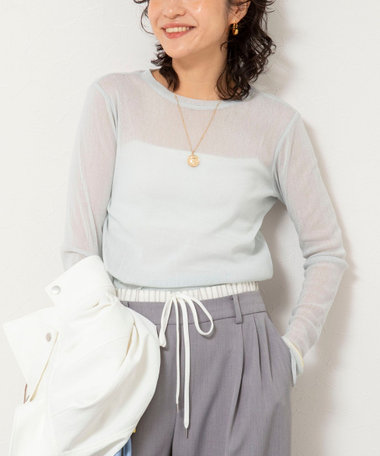 ウォッシャブルラメチュールロンＴ