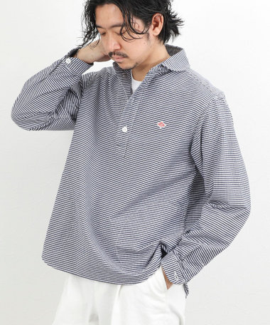【DANTON/ダントン】DT-B0282OXP ROUND COLLAR P.O SHIRT LS 26SS