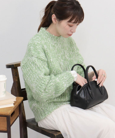 【TRICOTS JEAN MARC/トリコジャンマルク】別注カラー有り、カラーニット