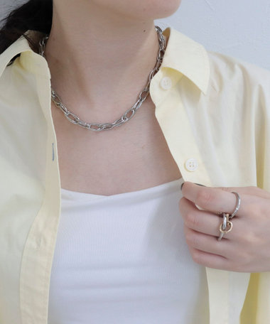 ダブルチェーンネックレス