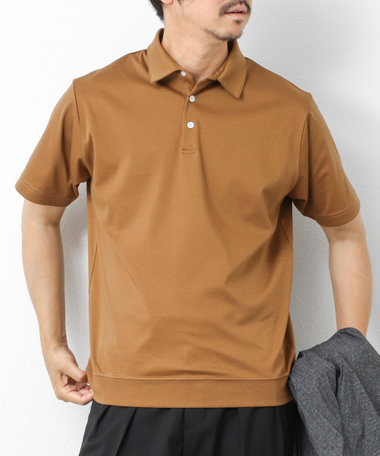 ［WEB限定 SPECIAL PRICE！］《ビジカジ対応》シルケットスムース ドレスポロ ビズポロ 25SS