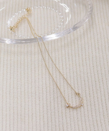 モチーフジルコネックレス