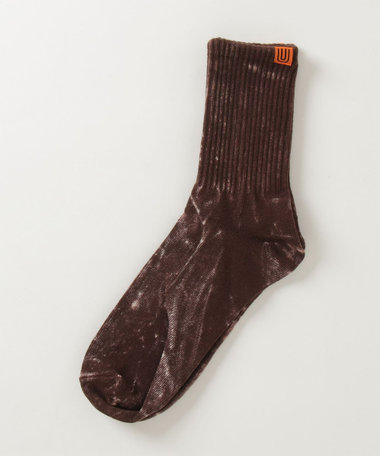 ［WEB限定 SPECIAL PRICE！］【UNIVERSAL OVERALL/ユニバーサルオーバーオール】ピグメントクルーソックス