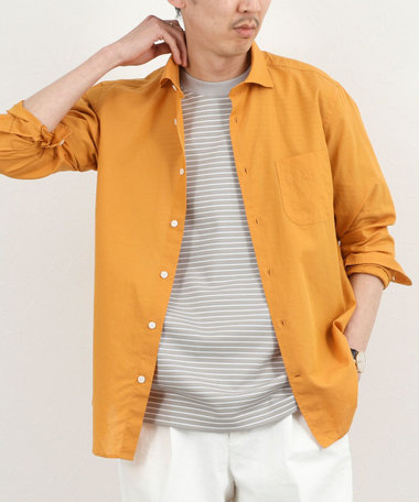 《ビジカジ対応》カッタウェイシャツ 26SS