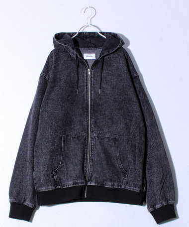 ［WEB限定 SPECIAL PRICE！］【好評につき再登場】デニムフルジップパーカー