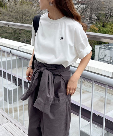 【GEVACO/ゲバコ】バックプリントオーバーサイズTシャツ