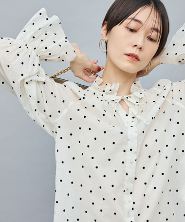 【NOLLEY'S（ノーリーズ）】長袖ブラウス 前後リバーシブル レオパード柄 楽天市場】NOLLEY'S ノーリーズ ブラウス（トップス｜レディース