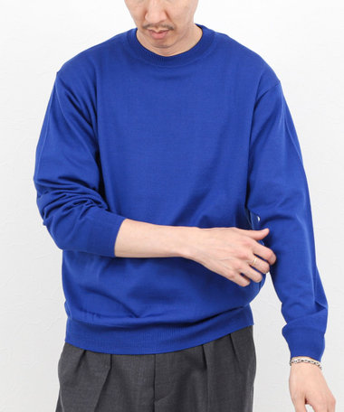 ウォッシャブル クルーネックニット 25AW