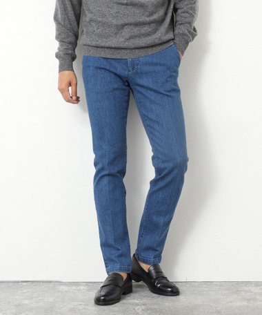 12ozムラ糸ストレッチデニムスリムフィットPT 25AW