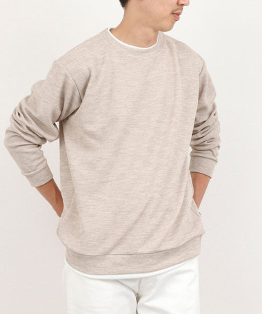 メランジＷフェイスダブルカラー LS Tee 26AW