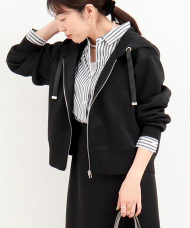 《セットアップ対応》軽量ボンディングパーカー