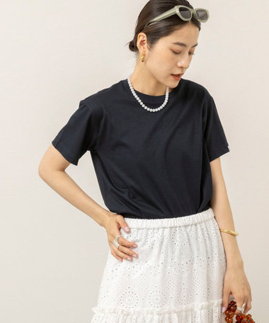 【MAQWEL/マクウェル】ウォッシャブルコンパクトコーマＴシャツ
