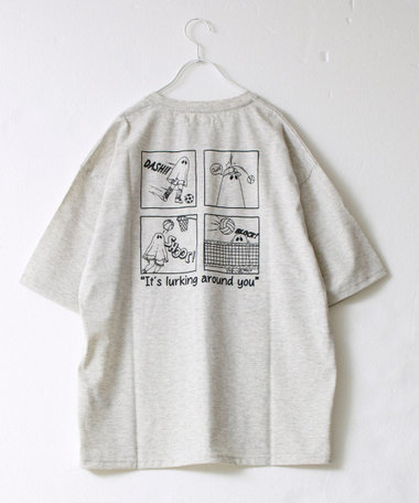 【WEB限定 GW SPECIAL PRICE】【FREDYMAC/フレディマック】度詰め天竺オバケ刺繍TEE