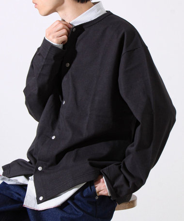 【春の人気作が復刻】【裏グラデーションシリーズ】天竺クルーカーディガン