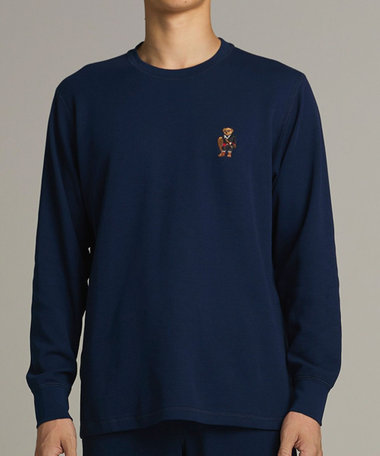 【POLO RALPH LAUREN】ワッフルロングスリーブ ホリデーベア