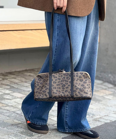 持ち手調節バッグ ジョリーフルール パリ柄 サイドポケット マイ