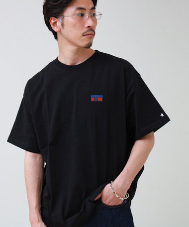 【CONVERSE】プレートロゴ 半袖Tシャツ