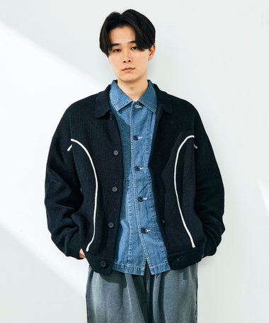 ウエスタンライン ニットカーディガン