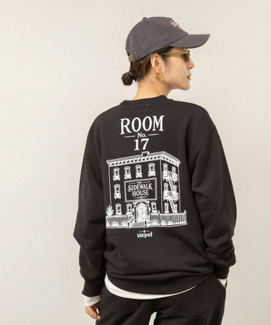 《セットアップ対応》【MAQWEL/マクウェル】 ROOM#17スウェット