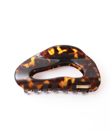 【NOLLEYS GOODS】 レオパード柄オープンクリップ