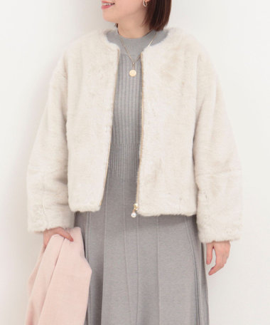 ミンクファーブルゾン