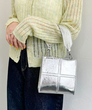 エナメルボックスパネルショルダー