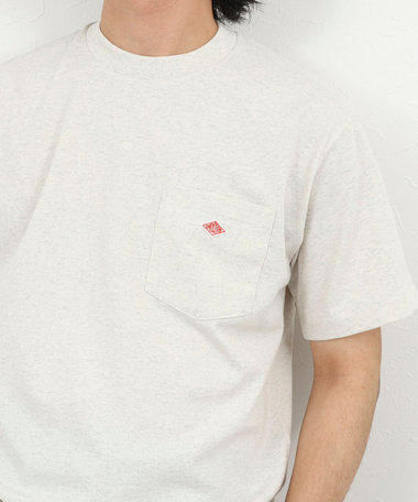 【DANTON/ダントン】POCKET T-SHIRT SOLID 26SS（DT-C0198TCB SOLID）