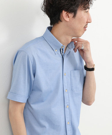 《ビジカジ対応》カノコテープBD SS 半袖ボタンダウンシャツ 26SS